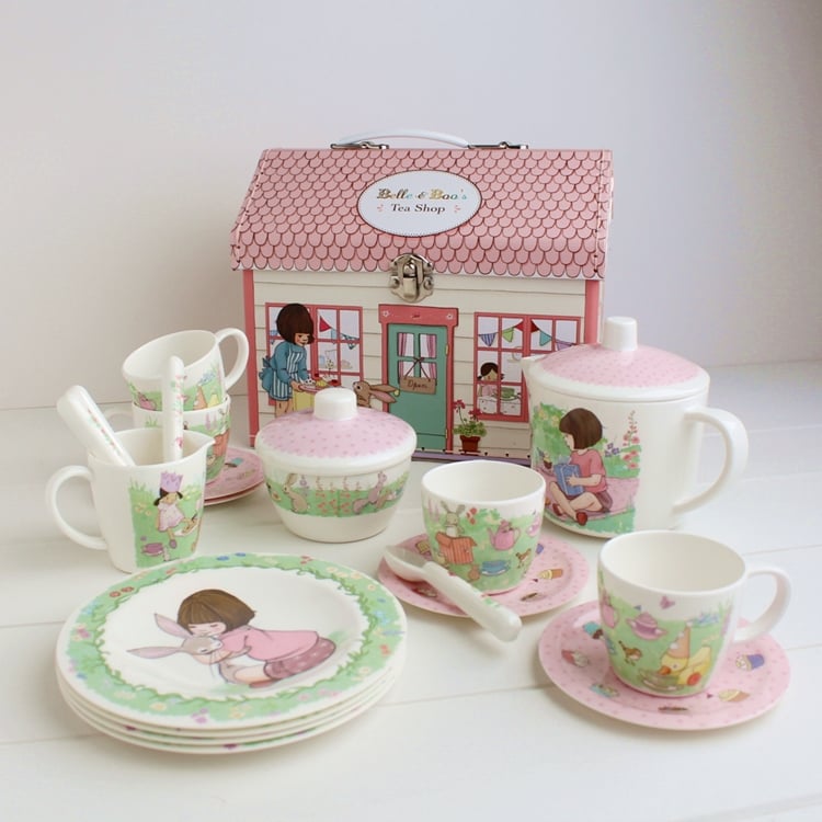 Belle Boo Tea Party Gift Set London Mummy Stylish luxury gifts for babies and children